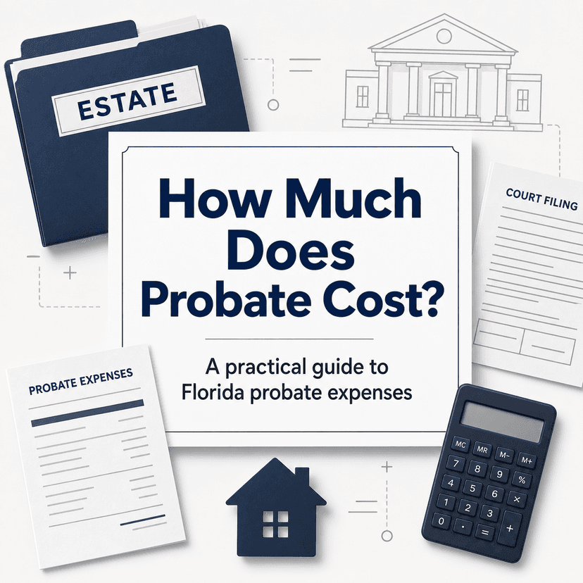 how much probate cost-question mark